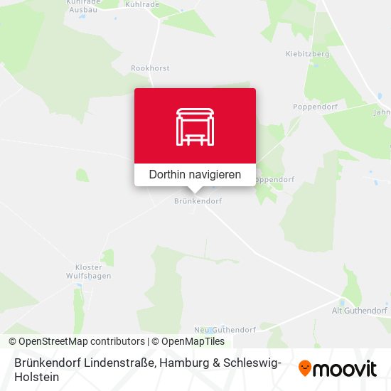 Brünkendorf Lindenstraße Karte