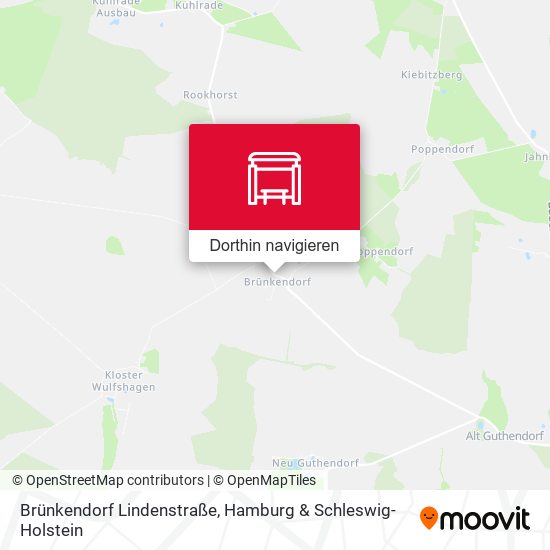 Brünkendorf Lindenstraße Karte