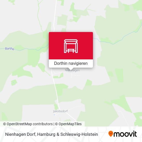 Nienhagen Dorf Karte