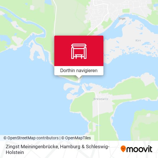 Zingst Meiningenbrücke Karte