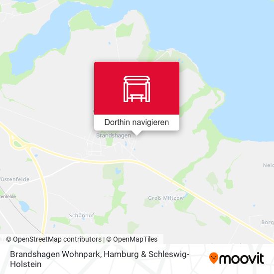 Brandshagen Wohnpark Karte