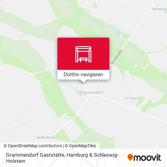 Grammendorf Gaststätte Karte