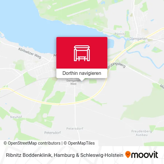 Ribnitz Boddenklinik Karte