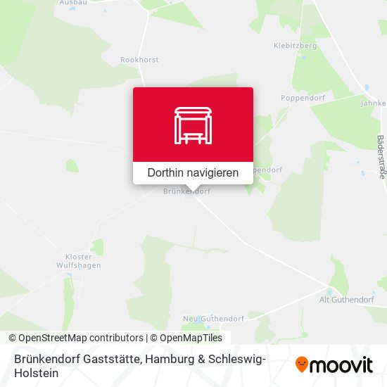 Brünkendorf Gaststätte Karte