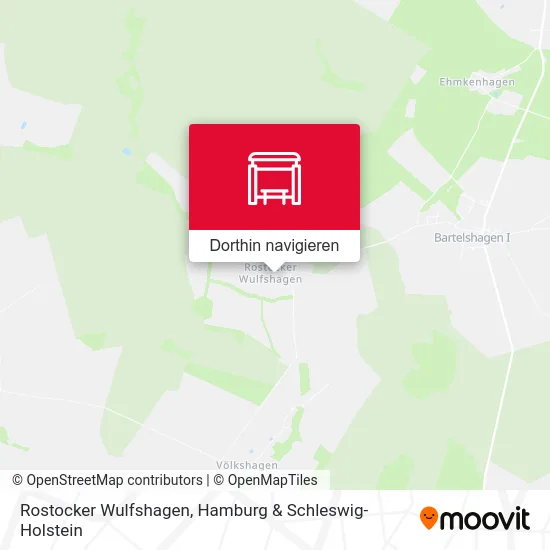 Rostocker Wulfshagen Karte