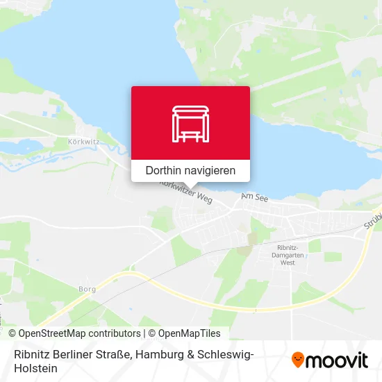 Ribnitz Berliner Straße Karte