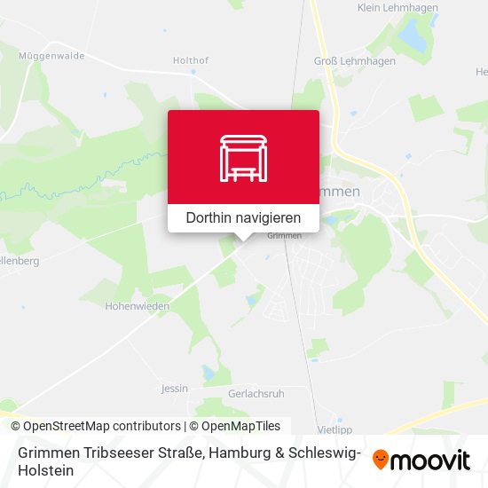 Grimmen Tribseeser Straße Karte