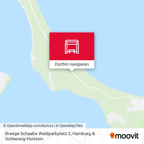 Breege Schaabe Waldparkplatz 2 Karte