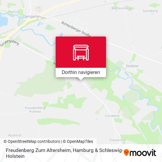 Freudenberg Zum Altersheim Karte