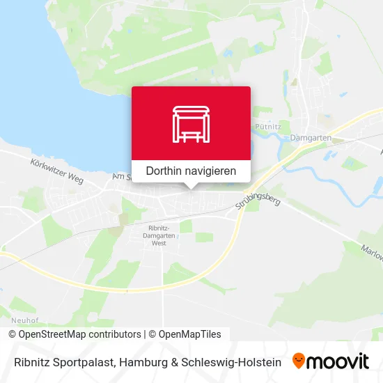 Ribnitz Sportpalast Karte