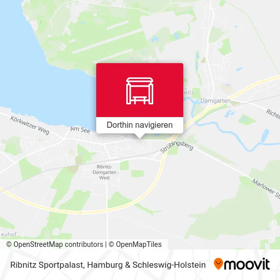 Ribnitz Sportpalast Karte