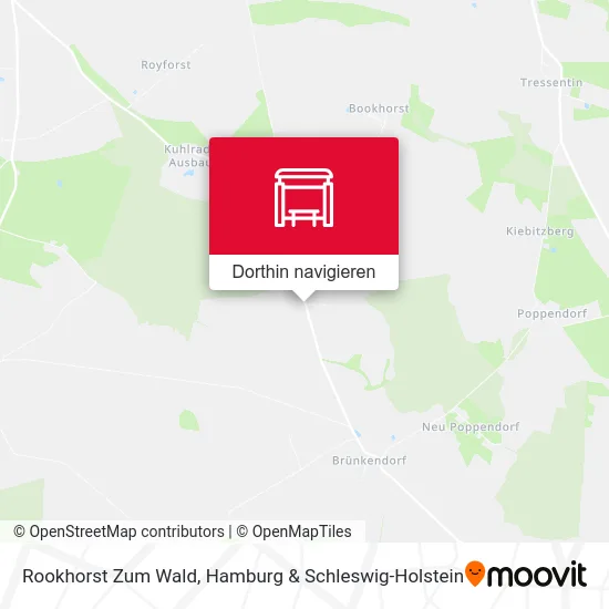 Rookhorst Zum Wald Karte