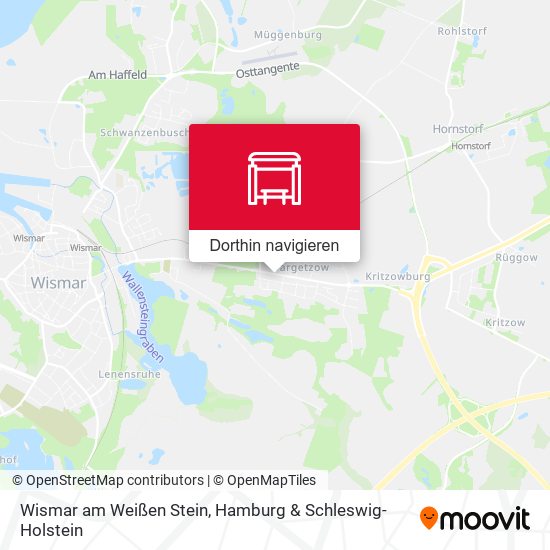 Wismar am Weißen Stein Karte
