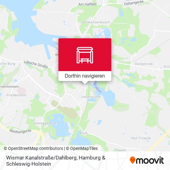 Wismar Kanalstraße/Dahlberg Karte