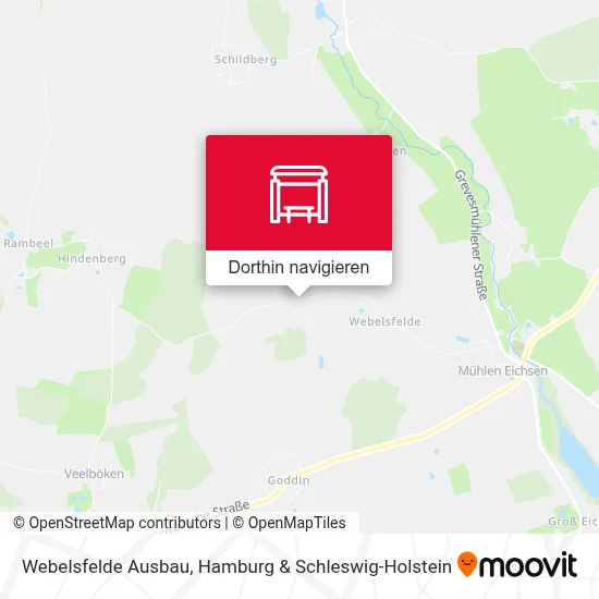 Webelsfelde Ausbau Karte