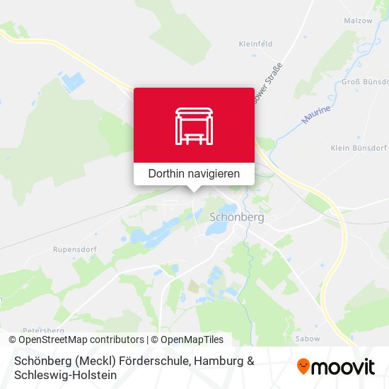 Schönberg (Meckl) Förderschule Karte
