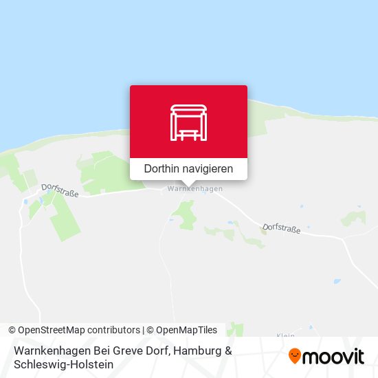 Warnkenhagen Bei Greve Dorf Karte