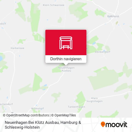 Neuenhagen Bei Klütz Ausbau Karte
