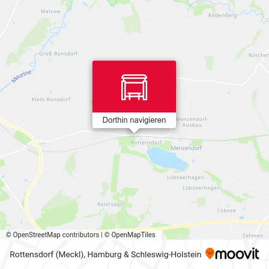 Rottensdorf (Meckl) Karte