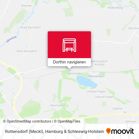 Rottensdorf (Meckl) Karte