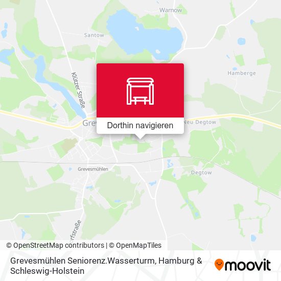 Grevesmühlen Seniorenz.Wasserturm Karte