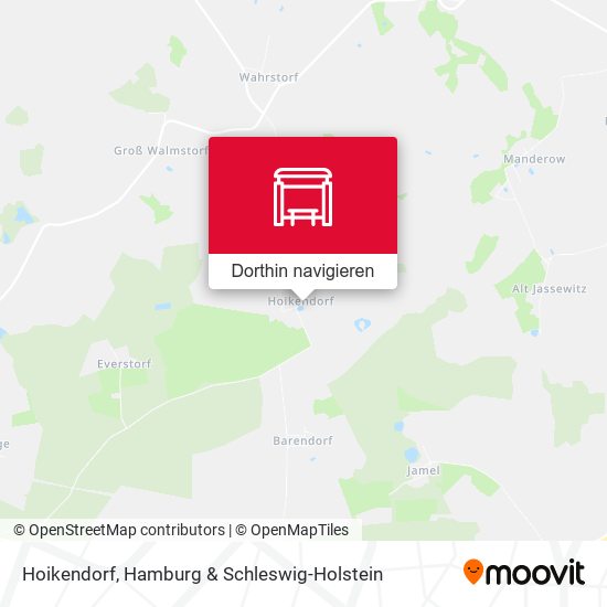 Hoikendorf Karte