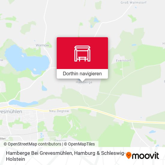 Hamberge Bei Grevesmühlen Karte