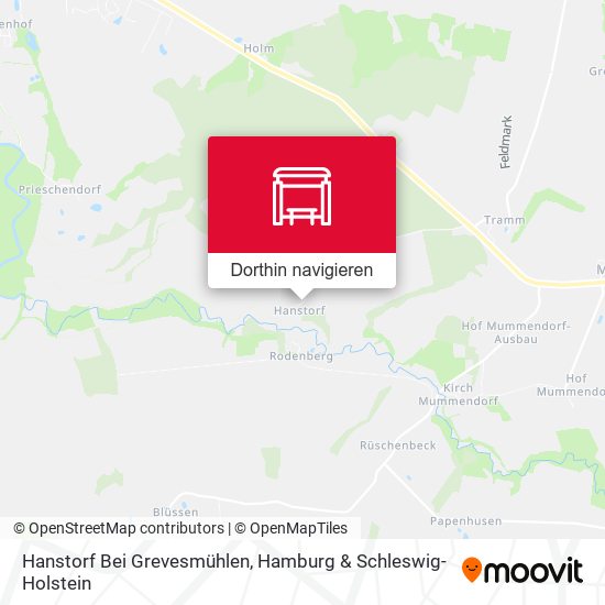 Hanstorf Bei Grevesmühlen Karte