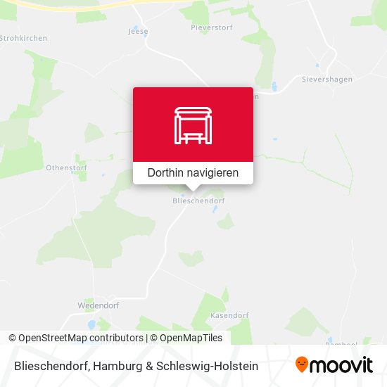 Blieschendorf Karte