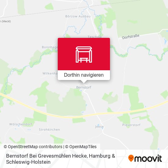 Bernstorf Bei Grevesmühlen Hecke Karte