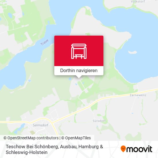 Teschow Bei Schönberg, Ausbau Karte