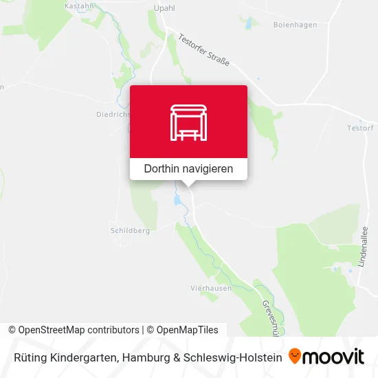 Rüting Kindergarten Karte