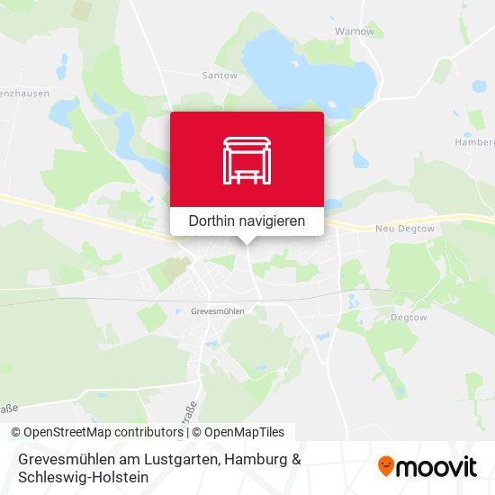 Grevesmühlen am Lustgarten Karte