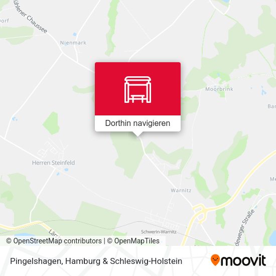 Pingelshagen Karte