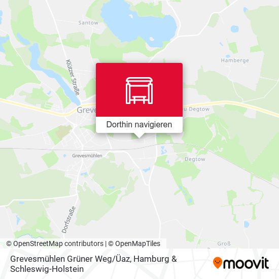 Grevesmühlen Grüner Weg/Üaz Karte