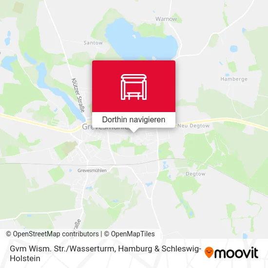 Gvm Wism. Str./Wasserturm Karte