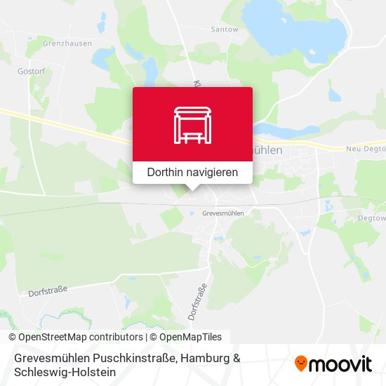 Grevesmühlen Puschkinstraße Karte