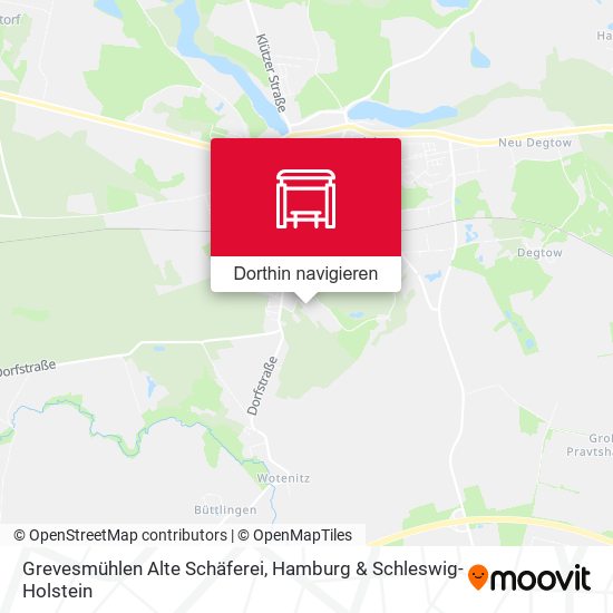 Grevesmühlen Alte Schäferei Karte