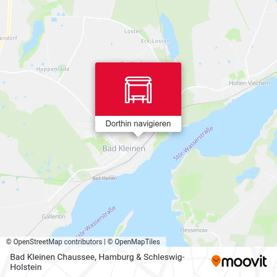 Bad Kleinen Chaussee Karte