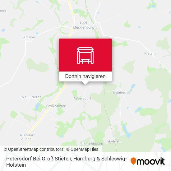 Petersdorf Bei Groß Stieten Karte