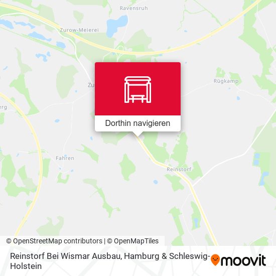 Reinstorf Bei Wismar Ausbau Karte