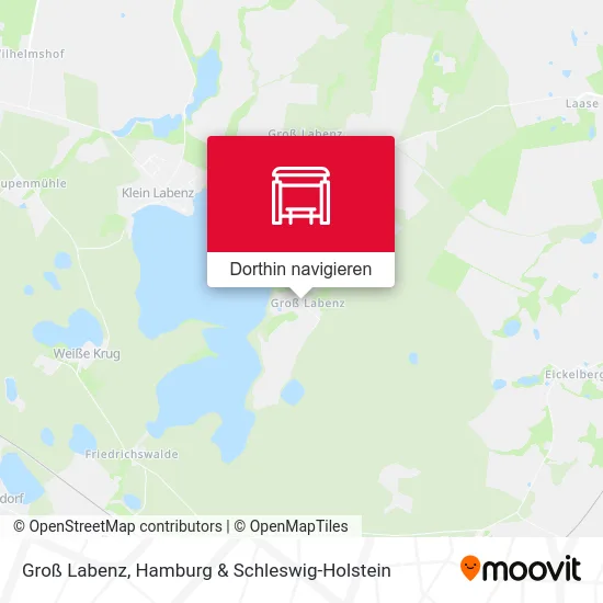Groß Labenz Karte
