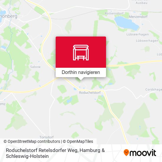 Roduchelstorf Retelsdorfer Weg Karte