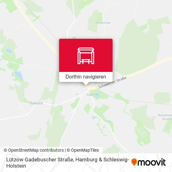 Lützow Gadebuscher Straße Karte