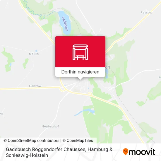 Gadebusch Roggendorfer Chaussee Karte