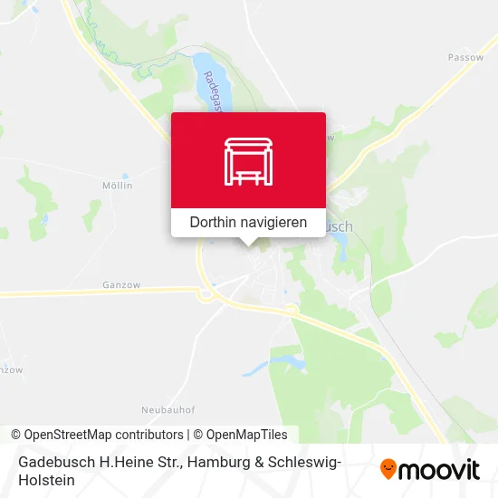 Gadebusch H.Heine Str. Karte