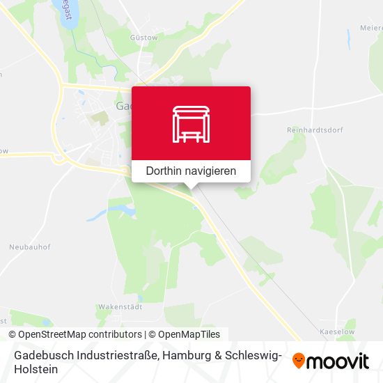 Gadebusch Industriestraße Karte