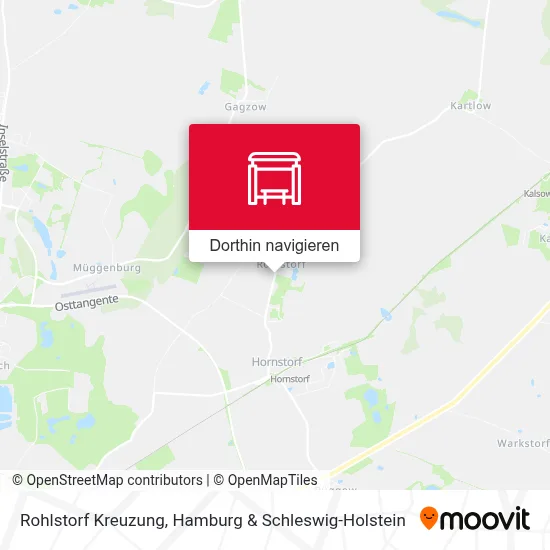 Rohlstorf Kreuzung Karte