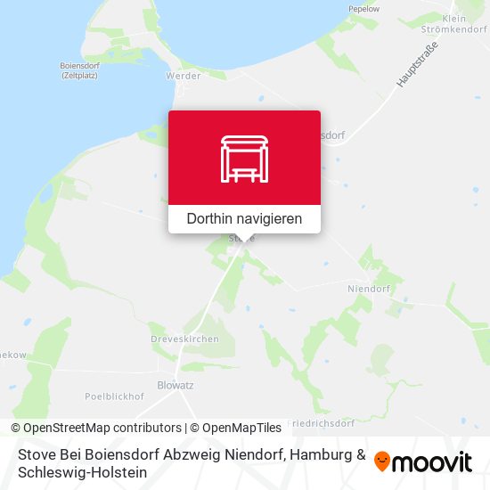 Stove Bei Boiensdorf Abzweig Niendorf Karte