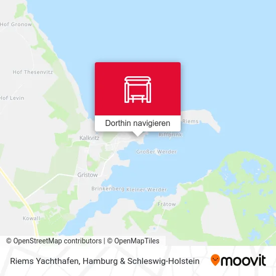 Riems Yachthafen Karte